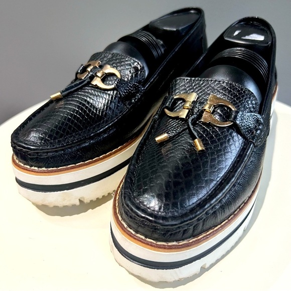 Versilia Shoes - Versilia Black Moccasins upper leather memory foam insole true to size 7.5